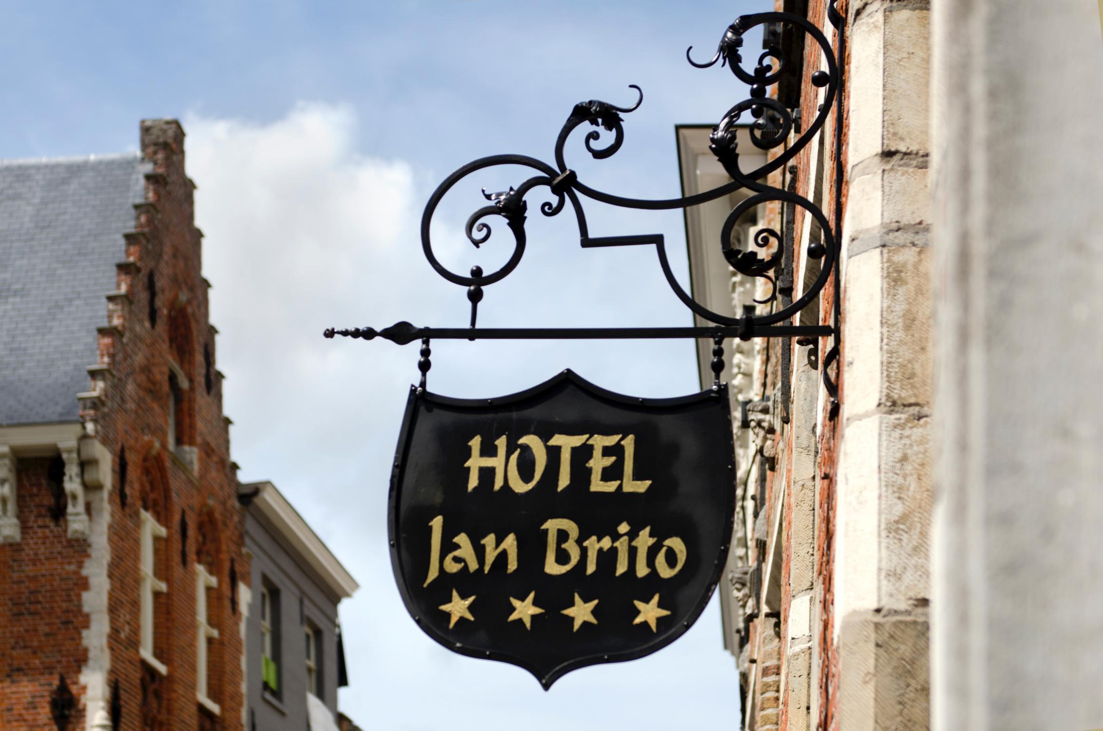 Hotel Jan Brito Брюгге Экстерьер фото